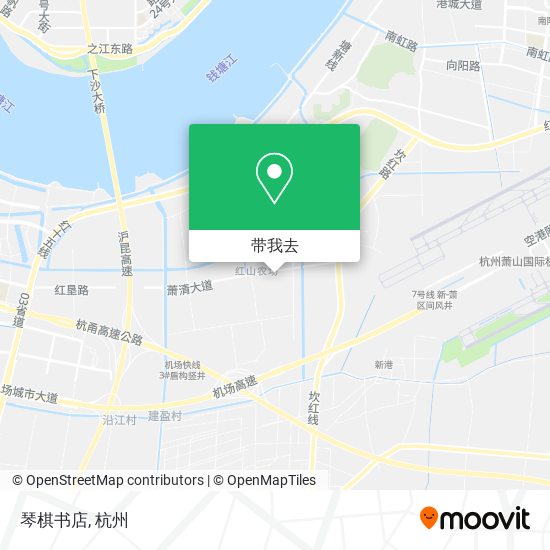 琴棋书店地图