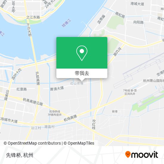 先锋桥地图