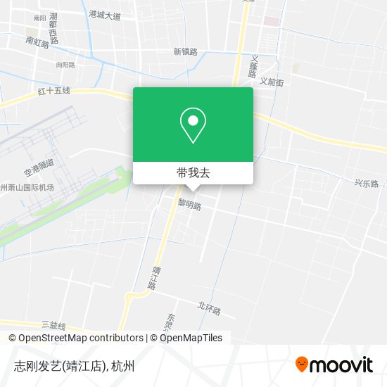 志刚发艺(靖江店)地图