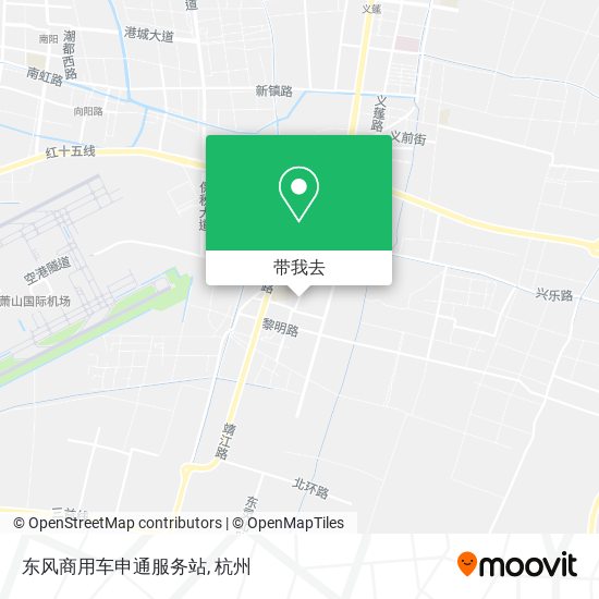 东风商用车申通服务站地图