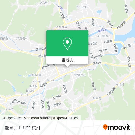 能量手工面馆地图