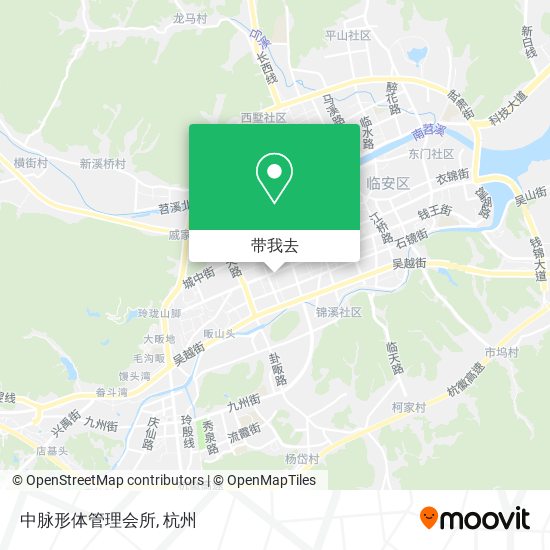 中脉形体管理会所地图