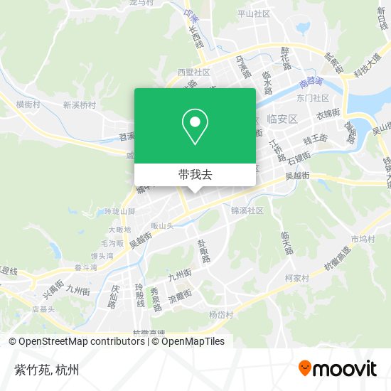 紫竹苑地图