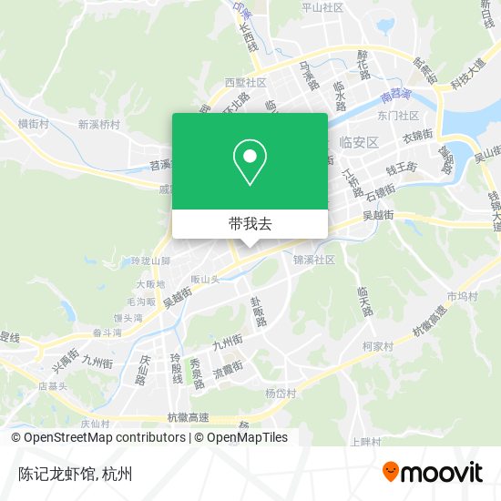 陈记龙虾馆地图