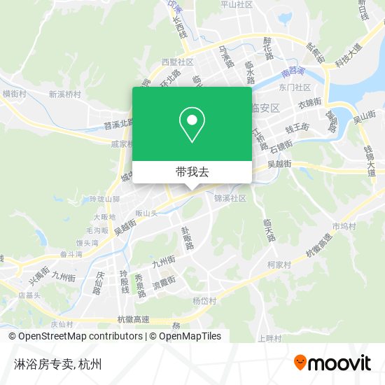 淋浴房专卖地图