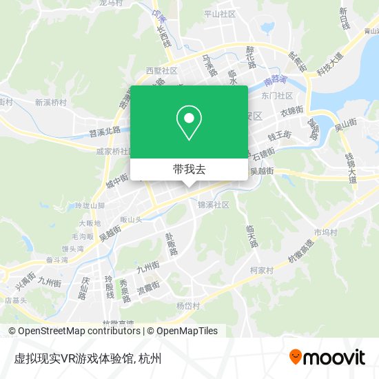 虚拟现实VR游戏体验馆地图