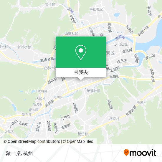 聚一桌地图