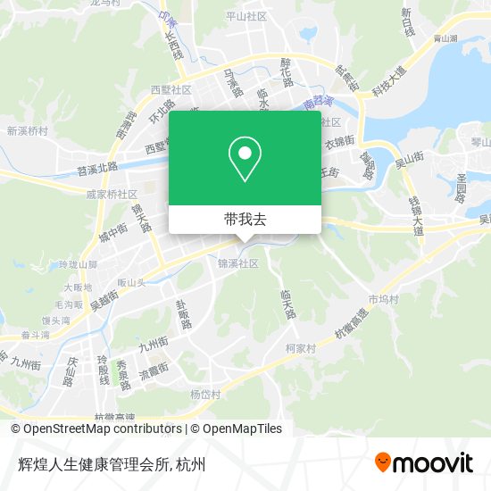 辉煌人生健康管理会所地图