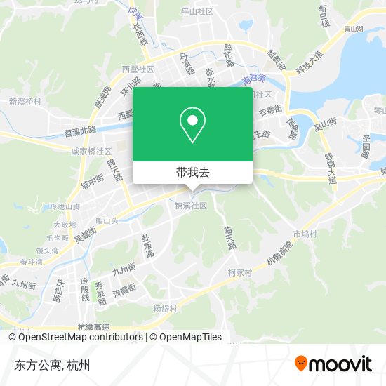东方公寓地图