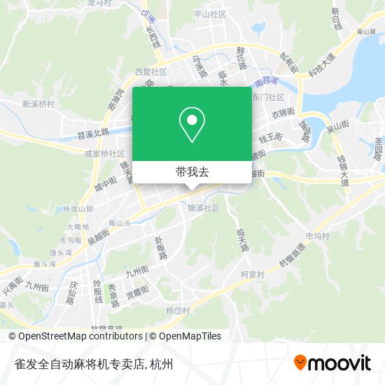 雀发全自动麻将机专卖店地图