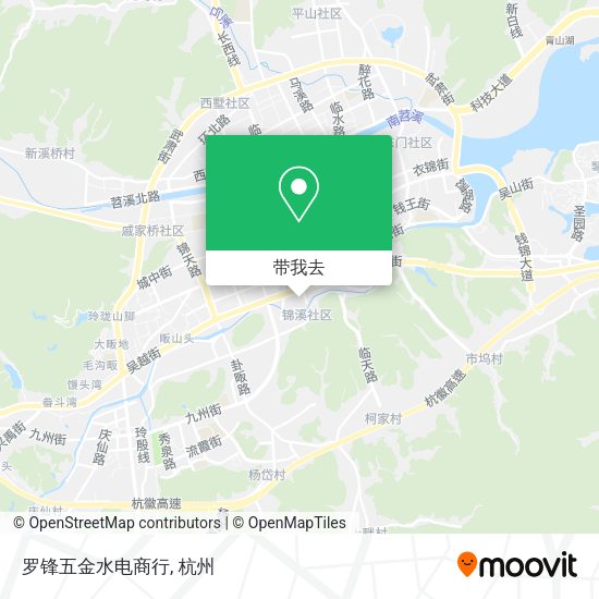 罗锋五金水电商行地图