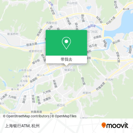 上海银行ATM地图