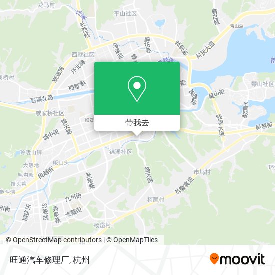 旺通汽车修理厂地图