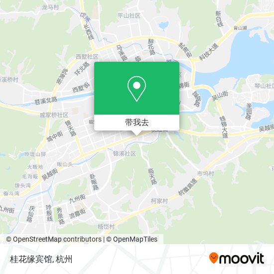 桂花缘宾馆地图