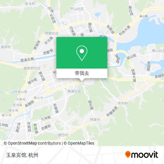 玉泉宾馆地图