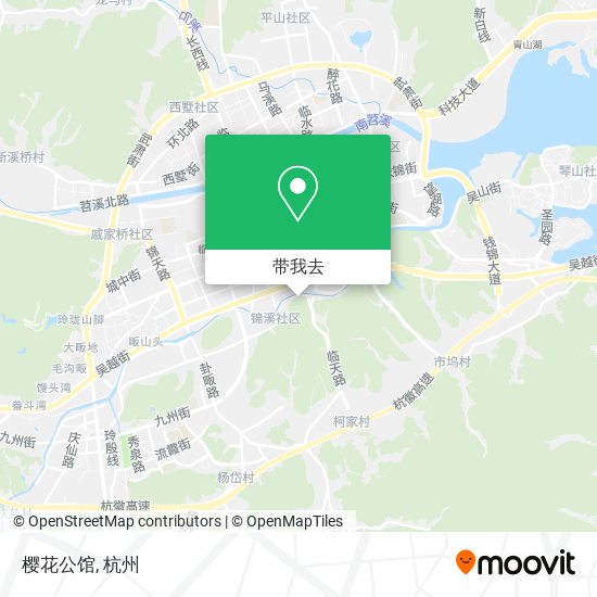 樱花公馆地图