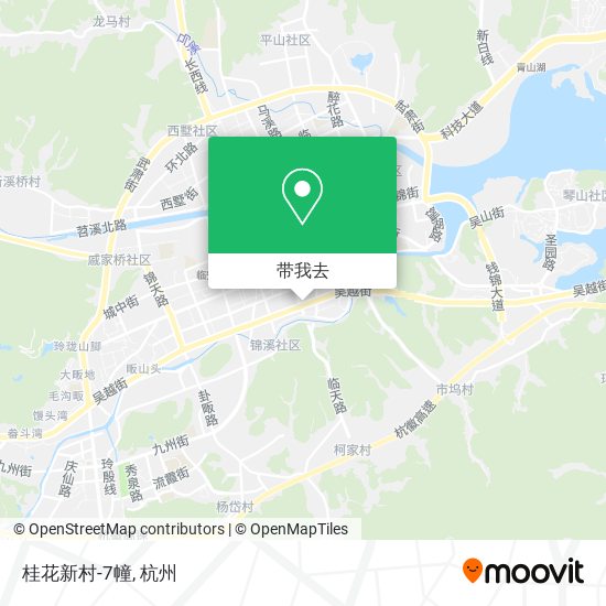 桂花新村-7幢地图
