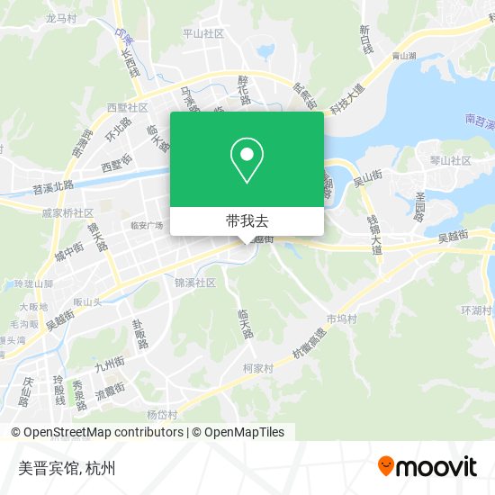 美晋宾馆地图