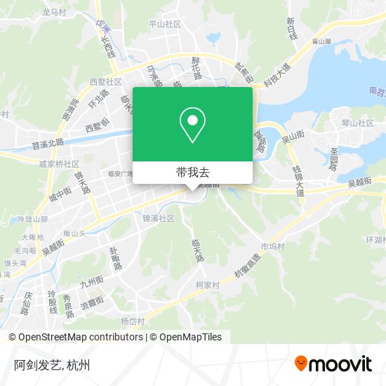 阿剑发艺地图