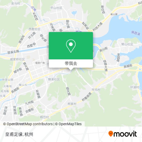 皇甫足缘地图