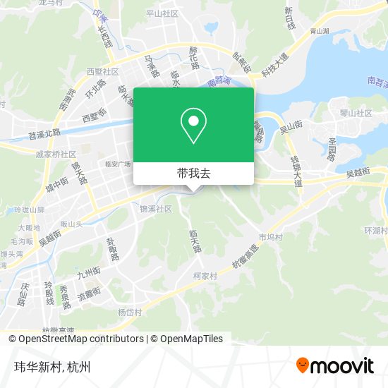 玮华新村地图