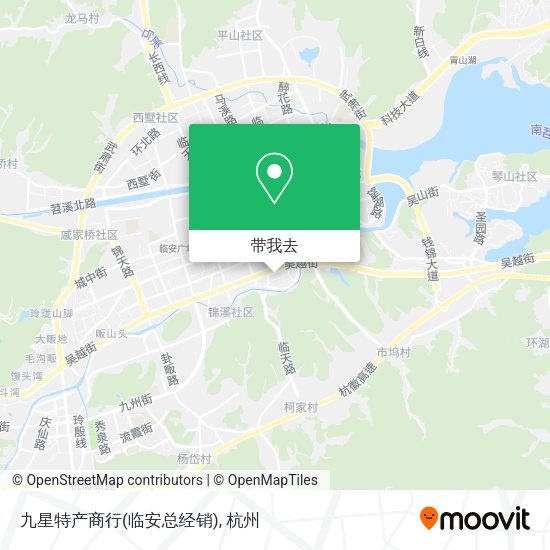 九星特产商行(临安总经销)地图