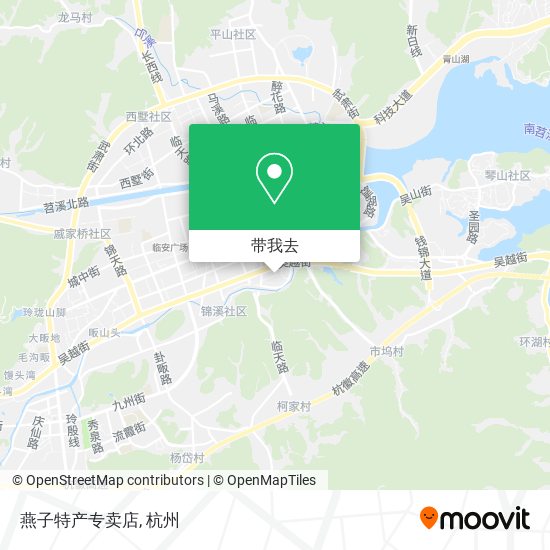 燕子特产专卖店地图