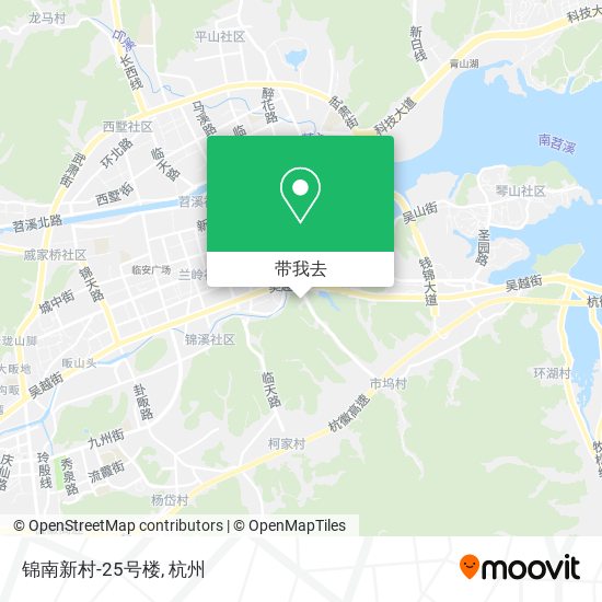 锦南新村-25号楼地图