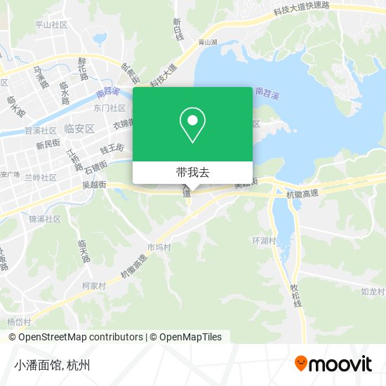 小潘面馆地图