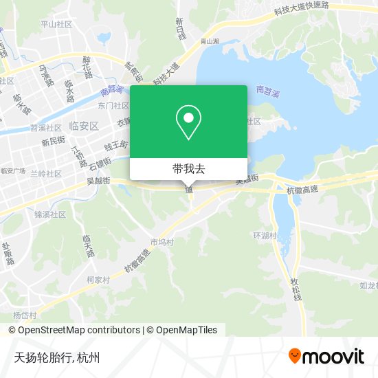 天扬轮胎行地图