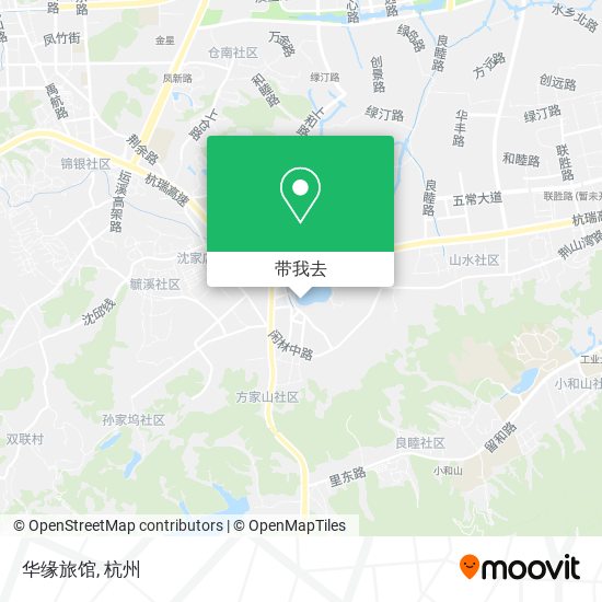 华缘旅馆地图