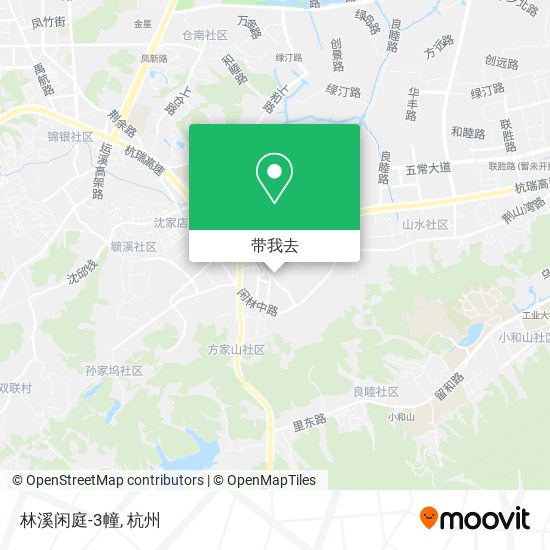林溪闲庭-3幢地图