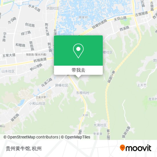 贵州黄牛馆地图