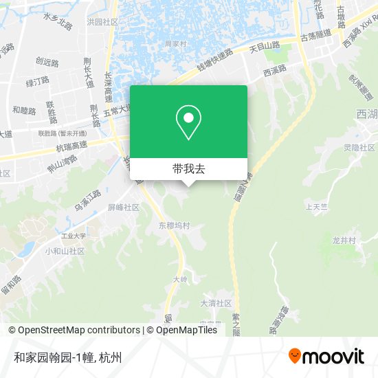 和家园翰园-1幢地图