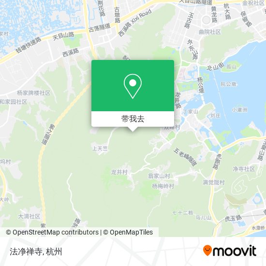 法净禅寺地图