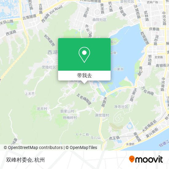 双峰村委会地图