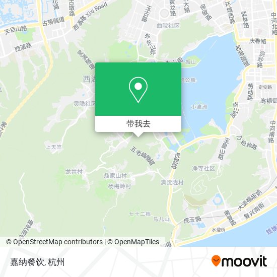 嘉纳餐饮地图