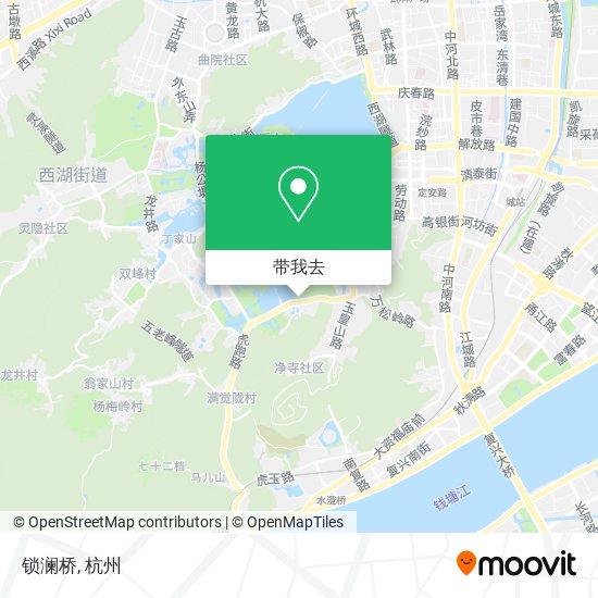 锁澜桥地图