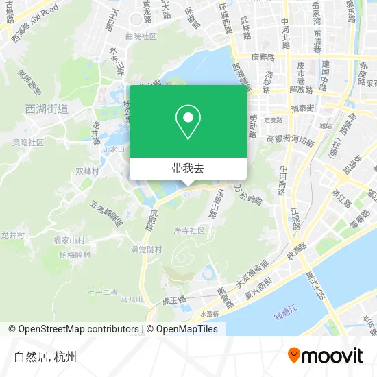 自然居地图
