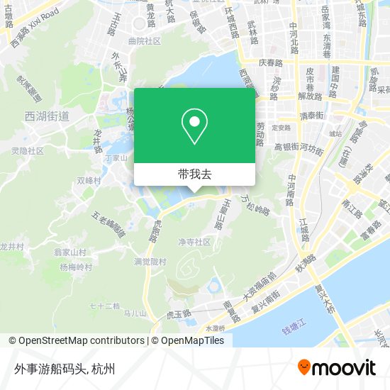 外事游船码头地图