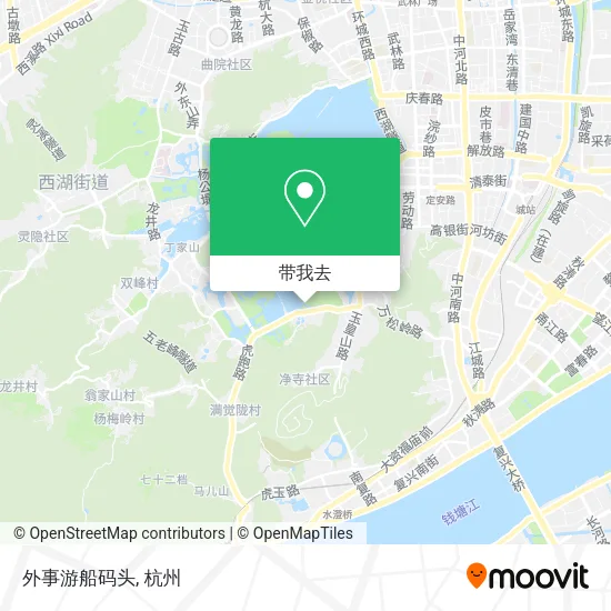 外事游船码头地图