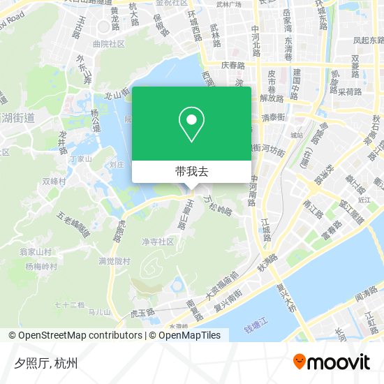 夕照厅地图