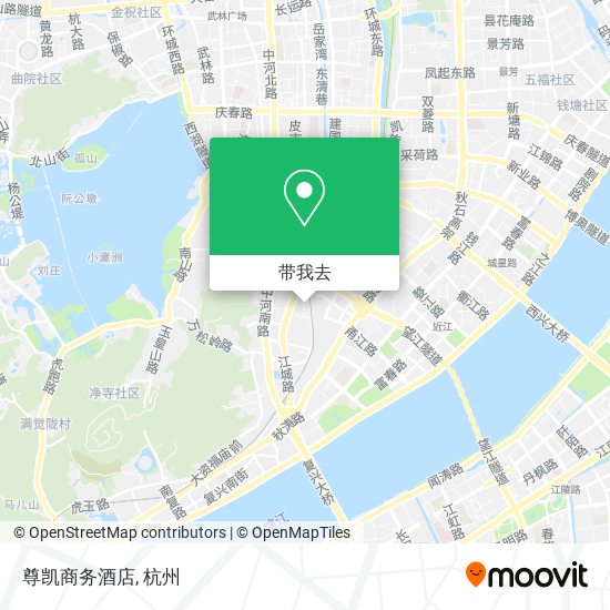 尊凯商务酒店地图