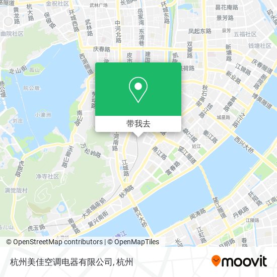 杭州美佳空调电器有限公司地图