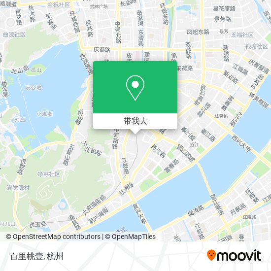 百里桃壹地图