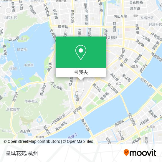 皇城花苑地图