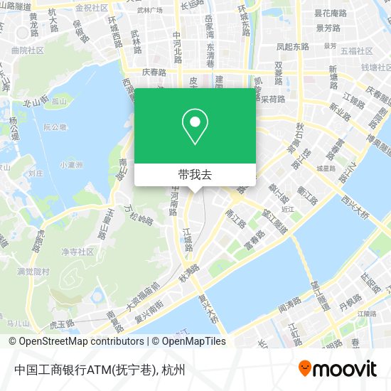 中国工商银行ATM(抚宁巷)地图