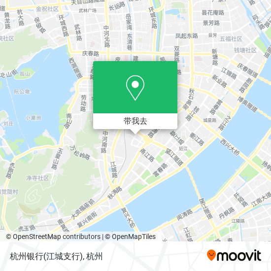 杭州银行(江城支行)地图