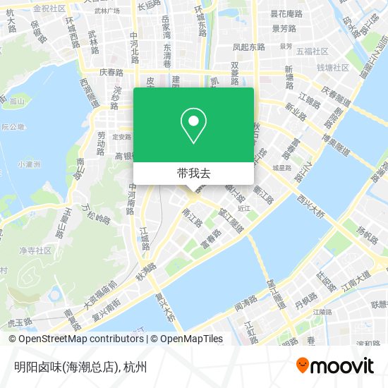 明阳卤味(海潮总店)地图