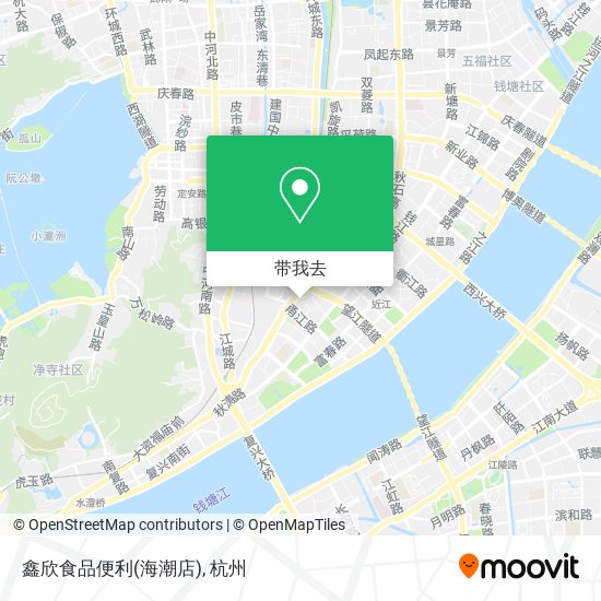 鑫欣食品便利(海潮店)地图